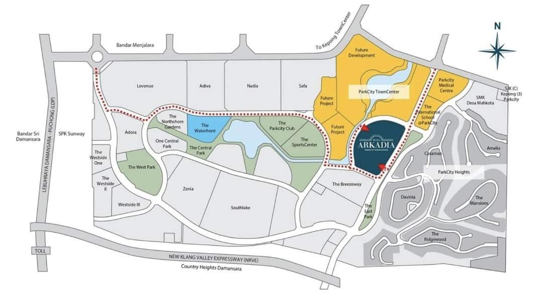 Desa Parkcity Arkadia Kuala Lumpur